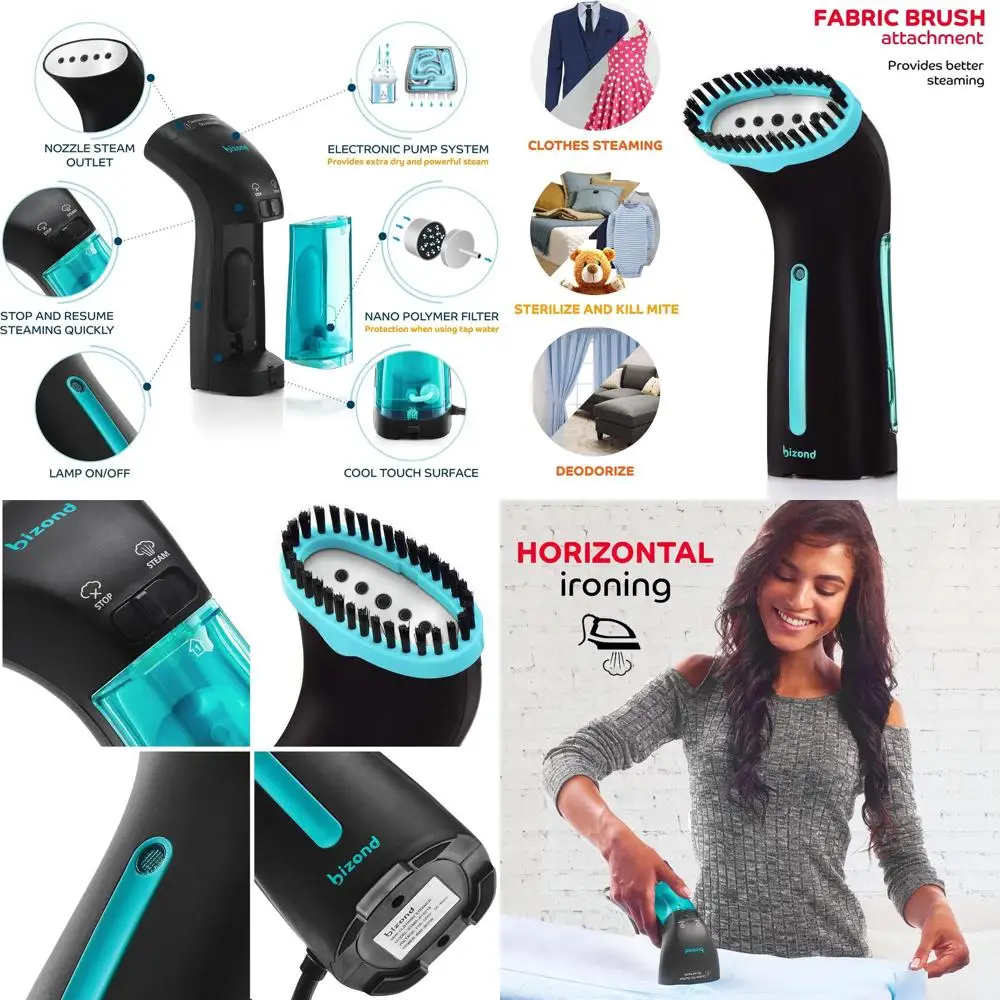 Портативный ручной отпариватель для тканей и одежды - компактный, безопасный, без распыления, 110В (металлический)
Портативный ручной отпариватель для тканей и одежды - компактный, безопасный, без распыления, 110В (металлический)