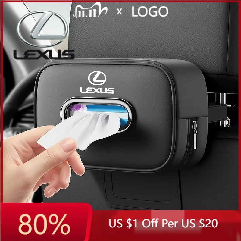 2026 Hot Interior Stickers Leather Car Tissue Box Holder Back Seat Storage Bag For Lexus RX300 IS200 IS250 ES350 Ct200h UX250h N
2026 Hot Interior Stickers Leather Car Tissue Box Holder Back Seat Storage Bag For Lexus RX300 IS200 IS250 ES350 Ct200h UX250h N