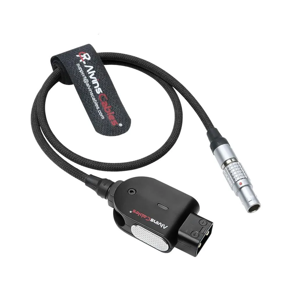 Alvin's Cables Smart D-tap to 2 Pin Male Braided Power Cable for Teradek|SmallHD|Z-CAM|Blackmagic Pyxis, 45cm|18inches, Flexible
Alvin's Cables Smart D-tap to 2 Pin Male Braided Power Cable for Teradek|SmallHD|Z-CAM|Blackmagic Pyxis, 45cm|18inches, Flexible