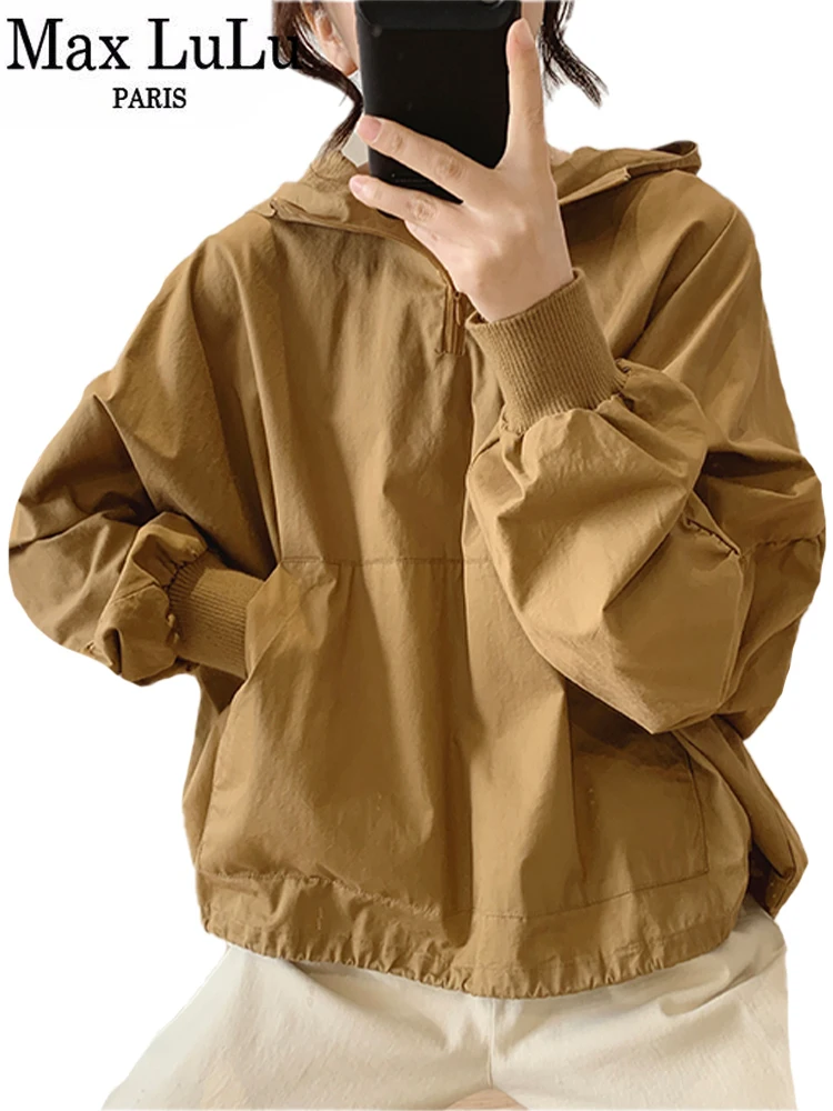Max LuLu 2022 Luxury Korean Designer Ladies Cotton Hoodies Loose Hooded Streetwear Womens Punk Sweatshirts Oversized Clothing
Max LuLu 2022 Luxury Korean Designer Ladies Cotton Hoodies Loose Hooded Streetwear Womens Punk Sweatshirts Oversized Clothing