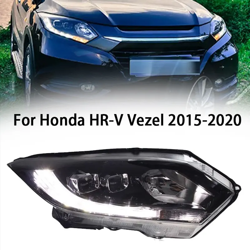 Led Head Lamp forHonda HR-V LED Headlight 2015-2020 Headlights HRV Vezel DRL Turn Signal High Beam Angel Eye Projector Lens
Led Head Lamp forHonda HR-V LED Headlight 2015-2020 Headlights HRV Vezel DRL Turn Signal High Beam Angel Eye Projector Lens