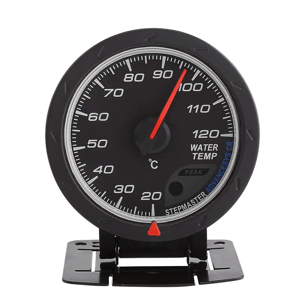 Универсальный светодиодный датчик температуры воды 20-120 для измерения диапазона для автогоночного автомобиля, цифровой синий автомобильный Стайлинг 
Универсальный светодиодный датчик температуры воды 20-120 для измерения диапазона для автогоночного автомобиля, цифровой синий автомобильный Стайлинг