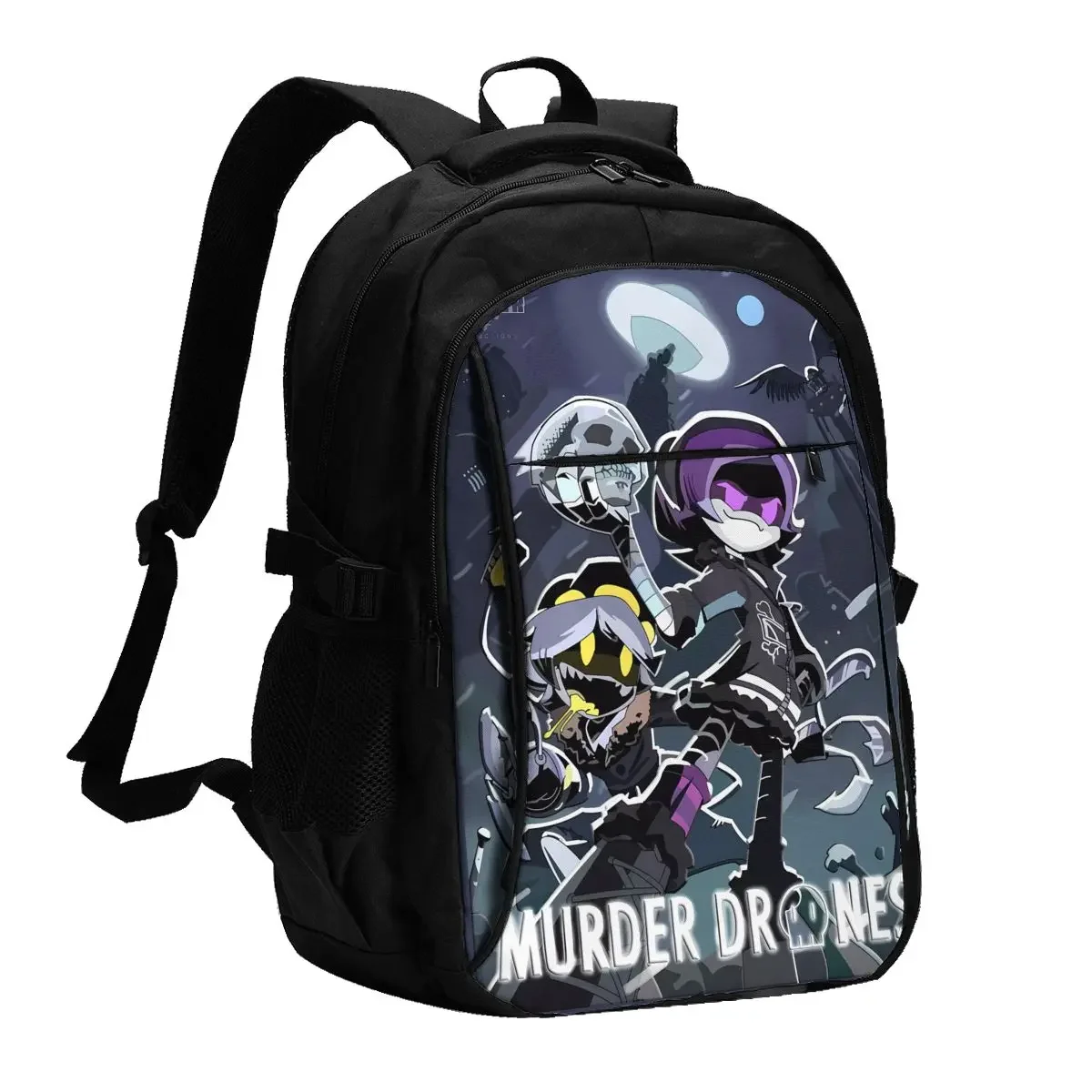 Murder Drones Travel Laptop Backpack, Business Water Resistant Laptop Backpack with USB Charging Port, College Bag for Men Women
Murder Drones Travel Laptop Backpack, Business Water Resistant Laptop Backpack with USB Charging Port, College Bag for Men Women
