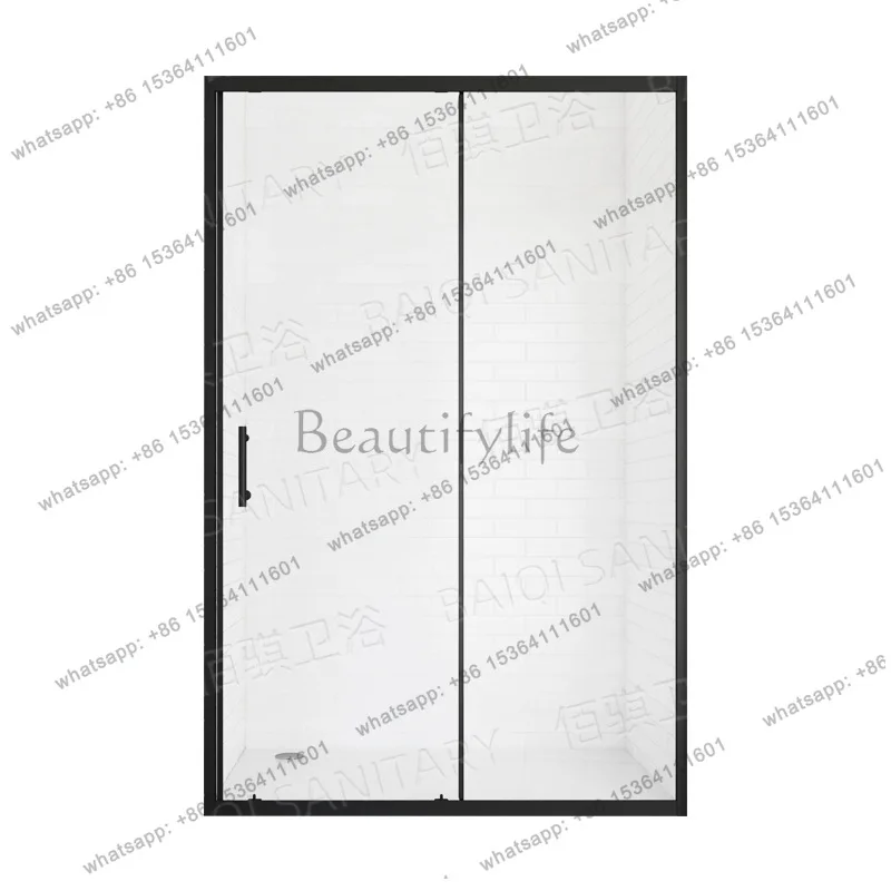 Square shower room Family hotel Integrated bath room Black tempered glass
Square shower room Family hotel Integrated bath room Black tempered glass