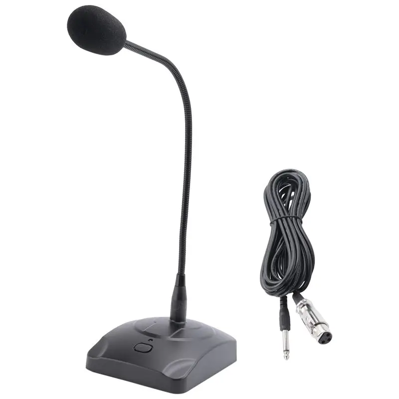 A23F-QR-501 Wired Conference Microphone, Office Meeting Gooseneck Recording Microphone Condenser Microphone
A23F-QR-501 Wired Conference Microphone, Office Meeting Gooseneck Recording Microphone Condenser Microphone