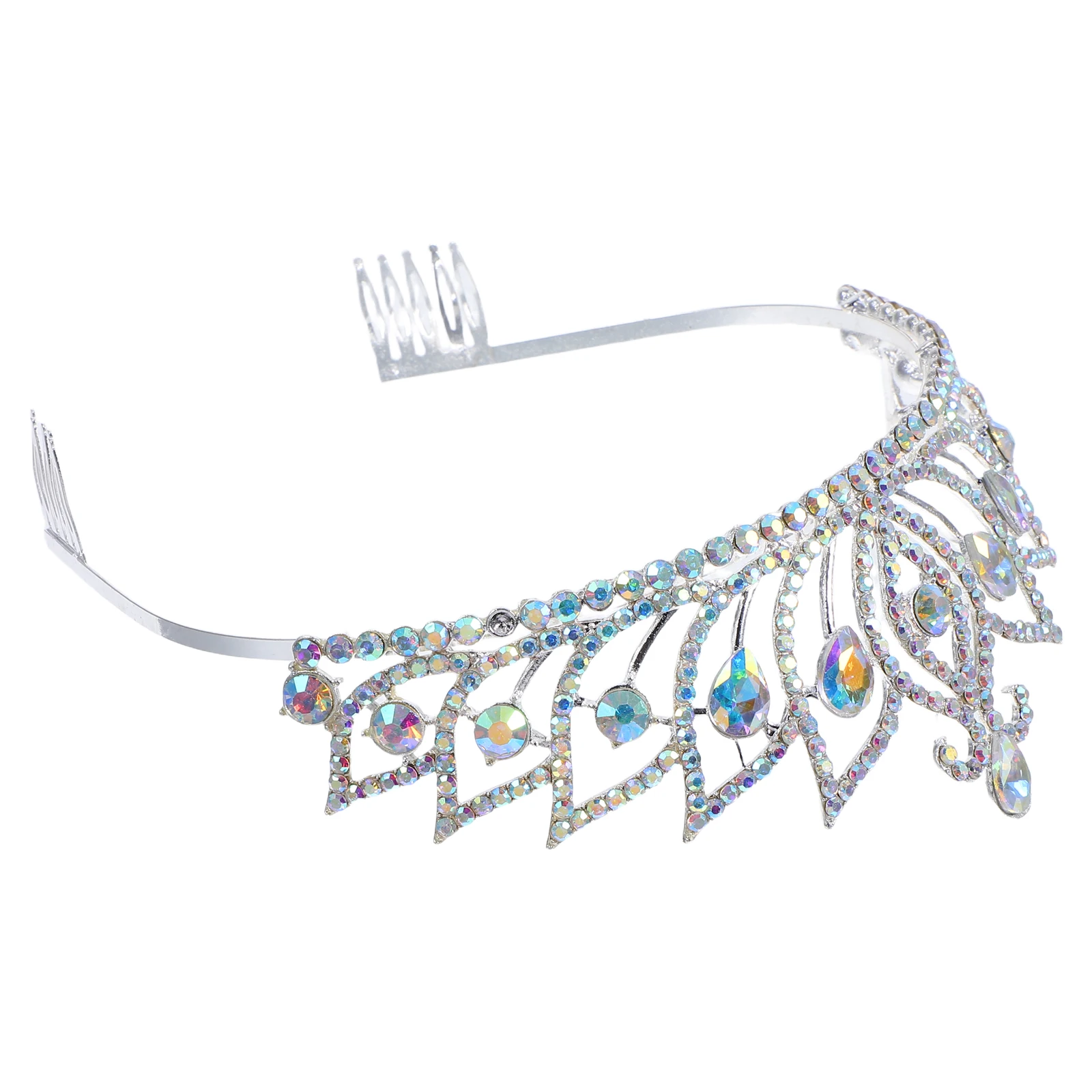 Crystal Crown Bridal Headband Rhinestone Hair Accessories Tiara For Women Elegant Wedding Party Birthday Prom Costume
Crystal Crown Bridal Headband Rhinestone Hair Accessories Tiara For Women Elegant Wedding Party Birthday Prom Costume
