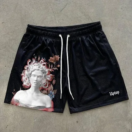 2025 New Men's Cotton Printed Shorts Summer Casual Daily Comfort Sports Fitness Shorts Hip Hop American Street Trend Oversize
2025 New Men's Cotton Printed Shorts Summer Casual Daily Comfort Sports Fitness Shorts Hip Hop American Street Trend Oversize