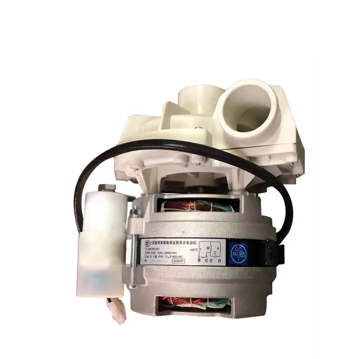 Dishwasher Accessories 220V 370W 01-240783-001 Booster Pump Wash Pump for HOBART H502L E50 Dishwasher Replace
Dishwasher Accessories 220V 370W 01-240783-001 Booster Pump Wash Pump for HOBART H502L E50 Dishwasher Replace