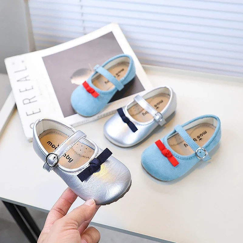 Girls Bowknot Princess Shoes Fashion Spring Autumn New Children Leather Shoes for Wedding Party Versatile Kids Causal Flat Shoes
Girls Bowknot Princess Shoes Fashion Spring Autumn New Children Leather Shoes for Wedding Party Versatile Kids Causal Flat Shoes