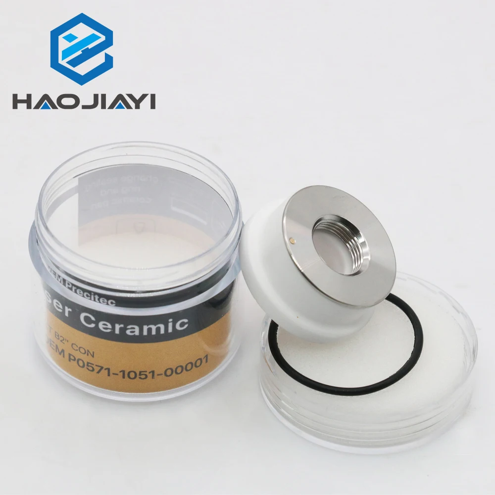 HAOJIAYI Laser Gold-plated Ceramic KT B2 CON P0571-1051-00001 For Laser Cutting Head 28mm/24.5mm
HAOJIAYI Laser Gold-plated Ceramic KT B2 CON P0571-1051-00001 For Laser Cutting Head 28mm/24.5mm