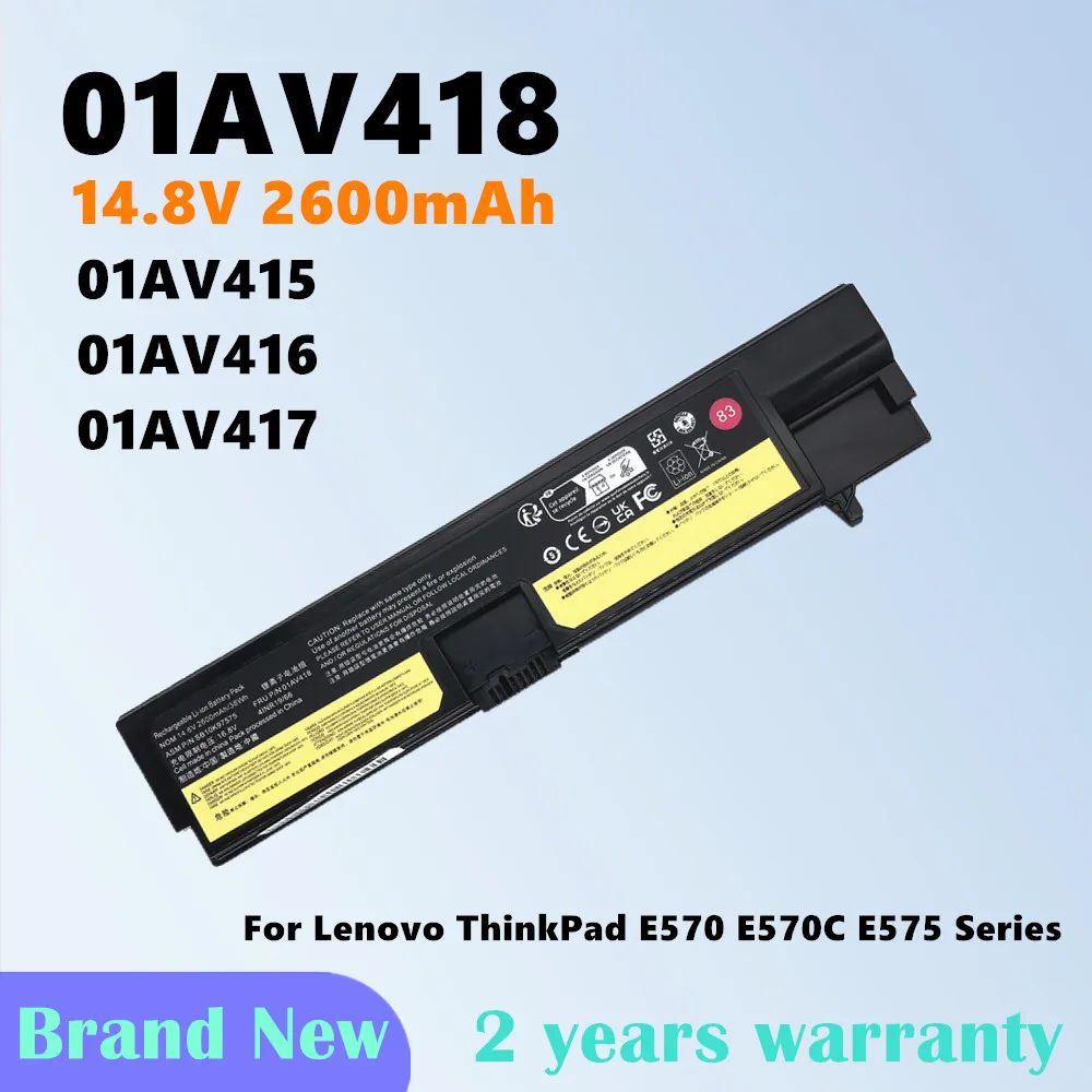 01AV418 Laptop Battery For Lenovo ThinkPad E570 E570C E575 SB10K97574 SB10K97575 01AV417 01AV416 01AV414 01AV415
01AV418 Laptop Battery For Lenovo ThinkPad E570 E570C E575 SB10K97574 SB10K97575 01AV417 01AV416 01AV414 01AV415