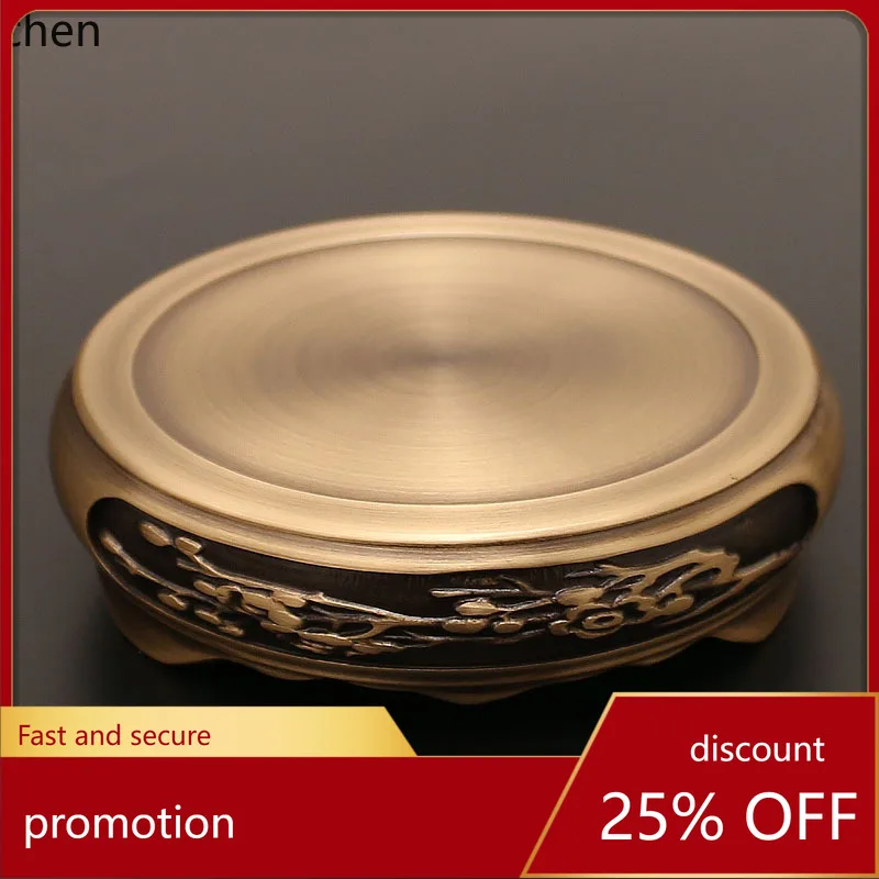 Cz brass incense burner base round for home indoor ornaments antique carved cold plum incense burner base incense holder
Cz brass incense burner base round for home indoor ornaments antique carved cold plum incense burner base incense holder