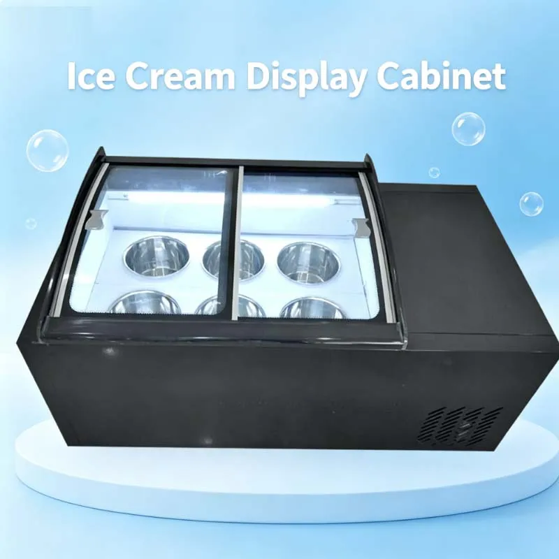 110/220V Desktop Ice Cream Showcase Ice Cream Freezer Display Counter Type Gelato Display Freezing Machine
110/220V Desktop Ice Cream Showcase Ice Cream Freezer Display Counter Type Gelato Display Freezing Machine