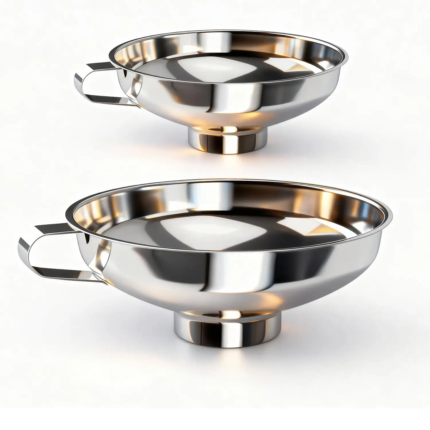 Бутыли с широким горлом различных размеров (большие и малые), подходящие для розлива жидкостей, масел и сухих продуктов в бутылки.
Бутыли с широким горлом различных размеров (большие и малые), подходящие для розлива жидкостей, масел и сухих продуктов в бутылки.