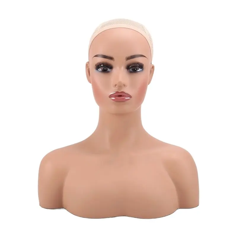 【LAST CHANCE】Realistic Female Mannequin Head For Wigs, Makeup, And Accessories- For Displaying With Shoulder Support
【LAST CHANCE】Realistic Female Mannequin Head For Wigs, Makeup, And Accessories- For Displaying With Shoulder Support