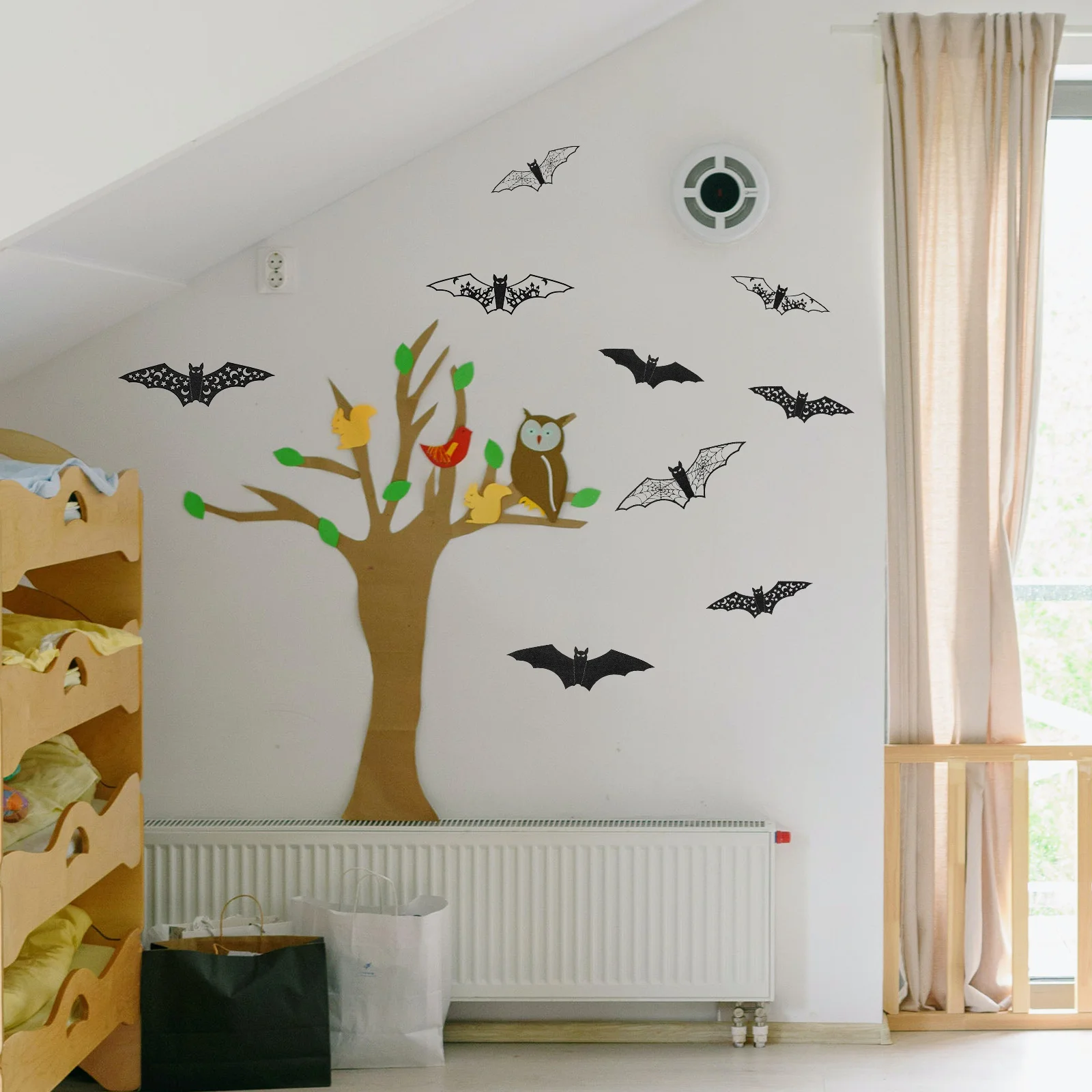 1Set Halloween Bats Decorations Premium Bat Stickers Home Wall Decals Room Bedroom Wall Decor Halloween Bat Stickers
1Set Halloween Bats Decorations Premium Bat Stickers Home Wall Decals Room Bedroom Wall Decor Halloween Bat Stickers