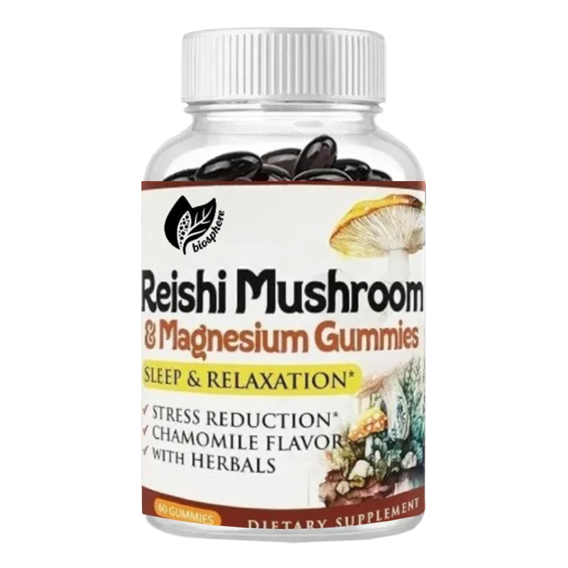 Lingzhi Gummies, Containing Lingzhi Extract, Magnesium, Herbal Mixture, Immune and Energy Support, Vegan, 60 Gummies
Lingzhi Gummies, Containing Lingzhi Extract, Magnesium, Herbal Mixture, Immune and Energy Support, Vegan, 60 Gummies