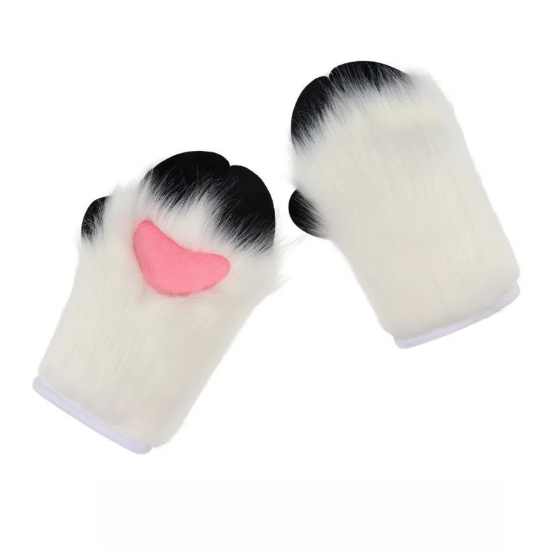 Cute Sheep's Hoof Gloves Cartoon Cosplay Costume Gloves Furry Thicken Plush Sheep Hoof Fursuit Kigurumi Accessories Gifts
Cute Sheep's Hoof Gloves Cartoon Cosplay Costume Gloves Furry Thicken Plush Sheep Hoof Fursuit Kigurumi Accessories Gifts