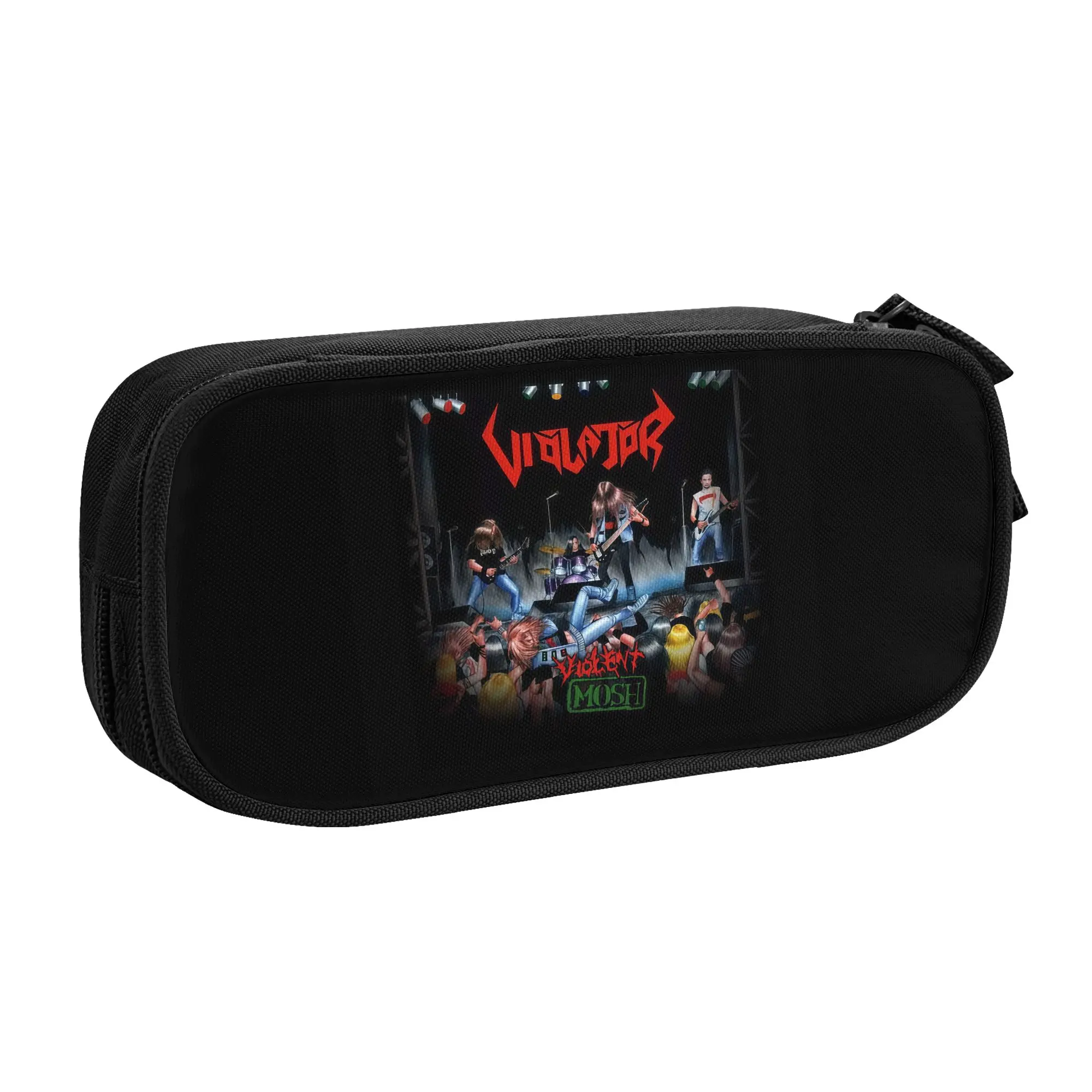 Violator Brazilian Thrash Metal Band Pencil Case for Girl Boy Big Capacity Pen Bag Box Stationery
Violator Brazilian Thrash Metal Band Pencil Case for Girl Boy Big Capacity Pen Bag Box Stationery