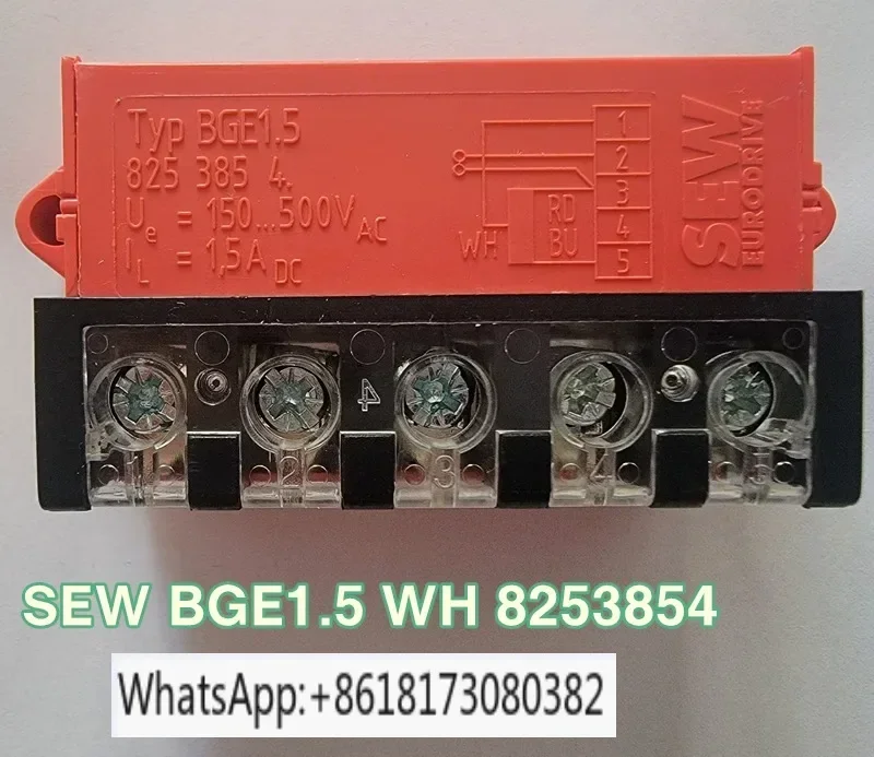 Модуль выпрямителя двигателя BGE 1,5 825 385 4 Ue=150... 500 В переменного тока тормоз
Модуль выпрямителя двигателя BGE 1,5 825 385 4 Ue=150... 500 В переменного тока тормоз
