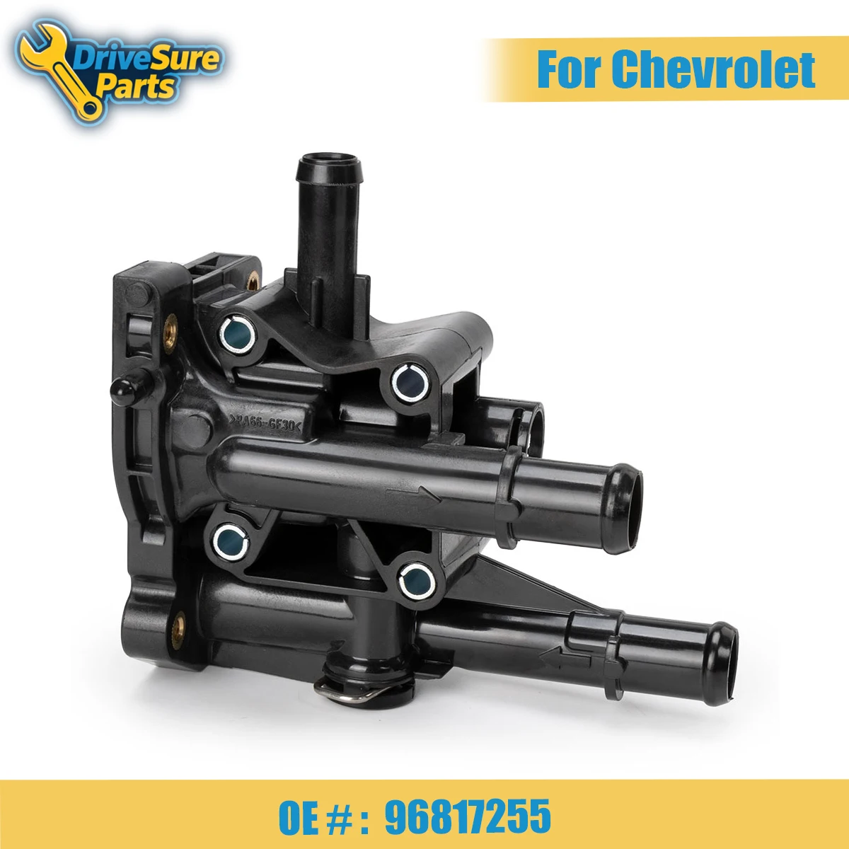 96817255 96984103 55564890 Thermostat Housing Cover For Chevrolet Chevy Cruze Aveo Orlando for Opel Astra Zafira Signum Moka
96817255 96984103 55564890 Thermostat Housing Cover For Chevrolet Chevy Cruze Aveo Orlando for Opel Astra Zafira Signum Moka