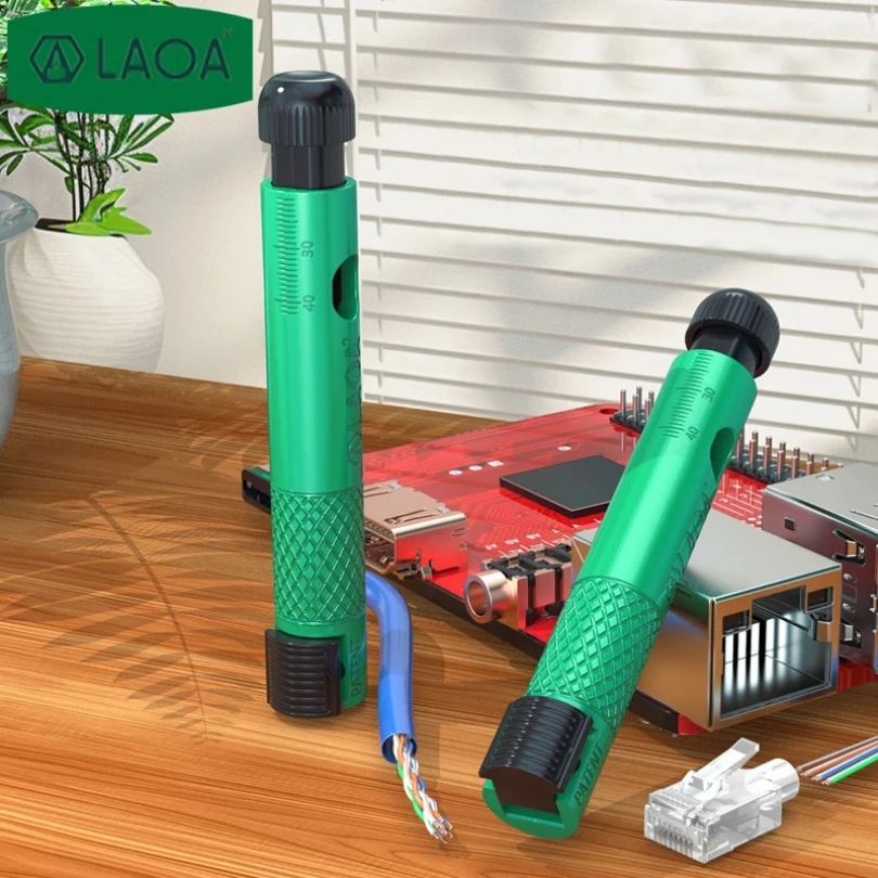 LAOA Network Cable Untwist Tool, Engineer Straightener for Category 5/6/7 Crystal Cables Combing Wire Pair Separator Easily
LAOA Network Cable Untwist Tool, Engineer Straightener for Category 5/6/7 Crystal Cables Combing Wire Pair Separator Easily