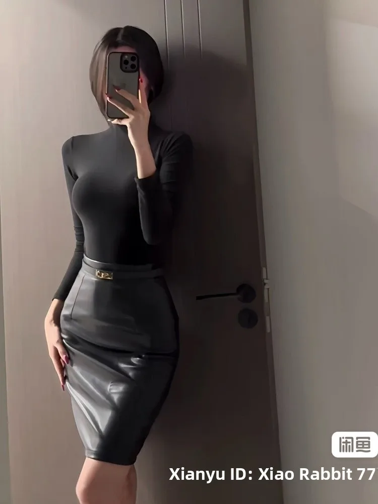 Юбка из натуральной кожи eepskin для женщин, с высокой талией, облегающая, сексуальная, с разрезом, фасон «карандаш», для повседневной носки и офиса
Юбка из натуральной кожи eepskin для женщин, с высокой талией, облегающая, сексуальная, с разрезом, фасон «карандаш», для повседневной носки и офиса