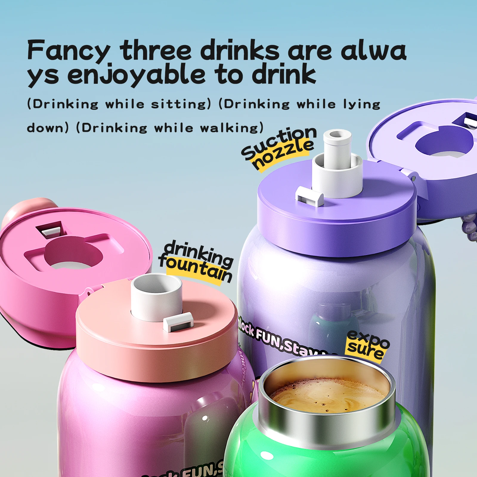 Детская изолированная бутылка для воды из нержавеющей стали 316, тисненая отпечатка пальца, стильная студенческая портативная соломенная чашка двойного назначения
Детская изолированная бутылка для воды из нержавеющей стали 316, тисненая отпечатка пальца, стильная студенческая портативная соломенная чашка двойного назначения