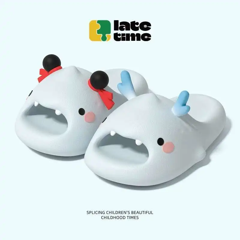 Shark Slippers Cute Cartoon Personality Fashion Comfortable Summer Home Boys And Girls Sandals Birthday Gifts
Shark Slippers Cute Cartoon Personality Fashion Comfortable Summer Home Boys And Girls Sandals Birthday Gifts