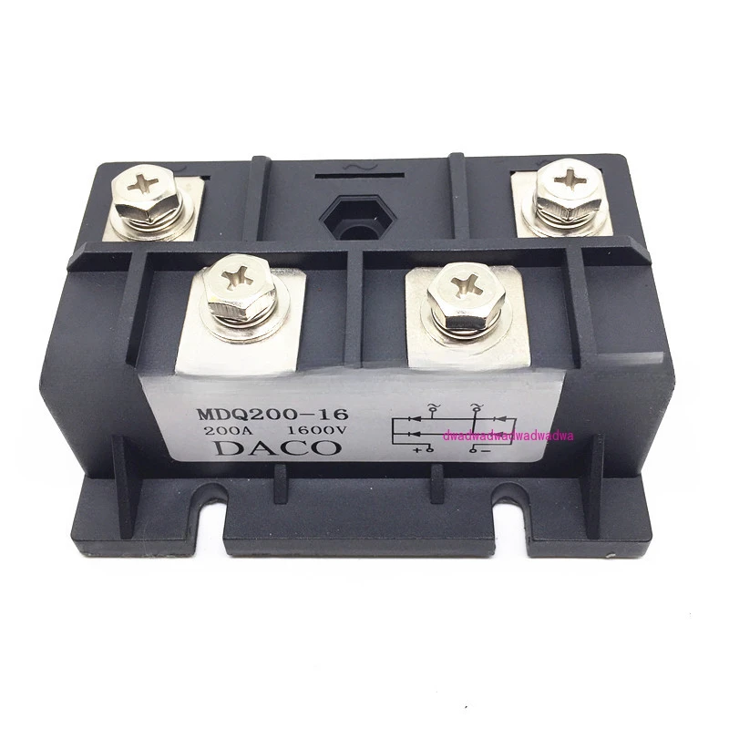 Новый однофазный выпрямитель MDQ200A1600V MDQ200-16 выпрямитель переменного тока в постоянный ток 200 А
Новый однофазный выпрямитель MDQ200A1600V MDQ200-16 выпрямитель переменного тока в постоянный ток 200 А
