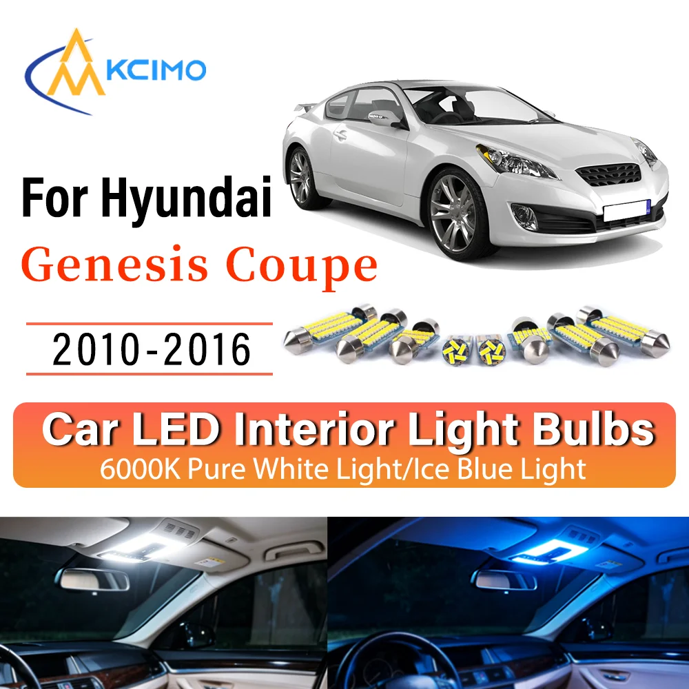 Interior Lighting Kit For Hyundai Genesis Coupe 2010-2016 LED Bulbs for Dome Map Door Trunk License Plate Light
Interior Lighting Kit For Hyundai Genesis Coupe 2010-2016 LED Bulbs for Dome Map Door Trunk License Plate Light