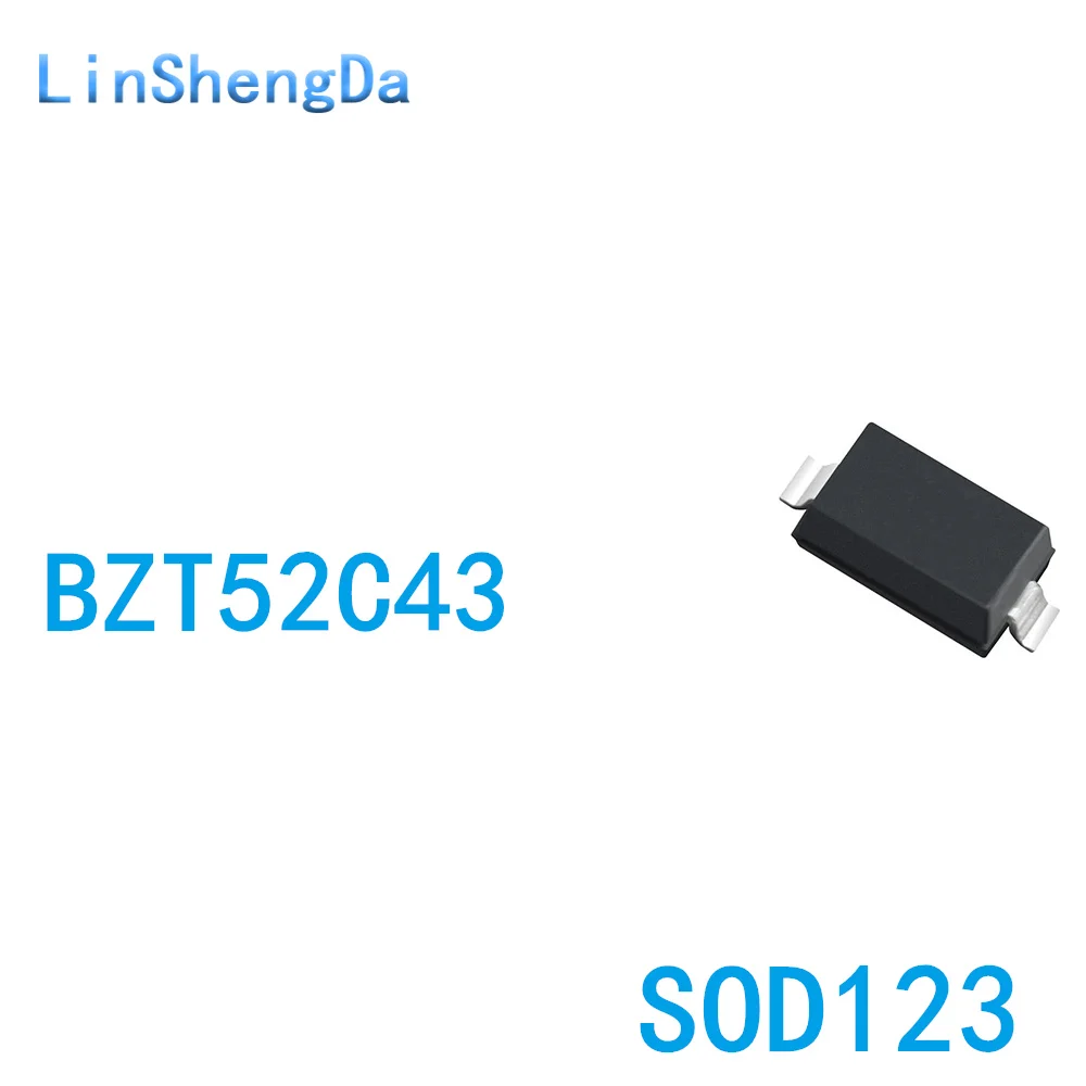 SMD диод регулятора напряжения BZT52C43 43 в SOD123 1206 WU 1 диск 3K = 130 юаней
SMD диод регулятора напряжения BZT52C43 43 в SOD123 1206 WU 1 диск 3K = 130 юаней