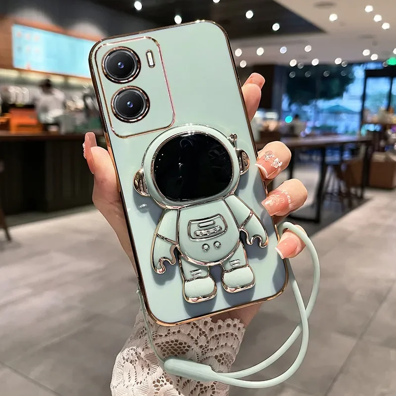 For POCO C65 4G Case Luxury Electroplated Astronaut Phone Case For POCO C 65 Redmi 13 C 4G Funda Cute Lanyard Shockproof Bumper
For POCO C65 4G Case Luxury Electroplated Astronaut Phone Case For POCO C 65 Redmi 13 C 4G Funda Cute Lanyard Shockproof Bumper