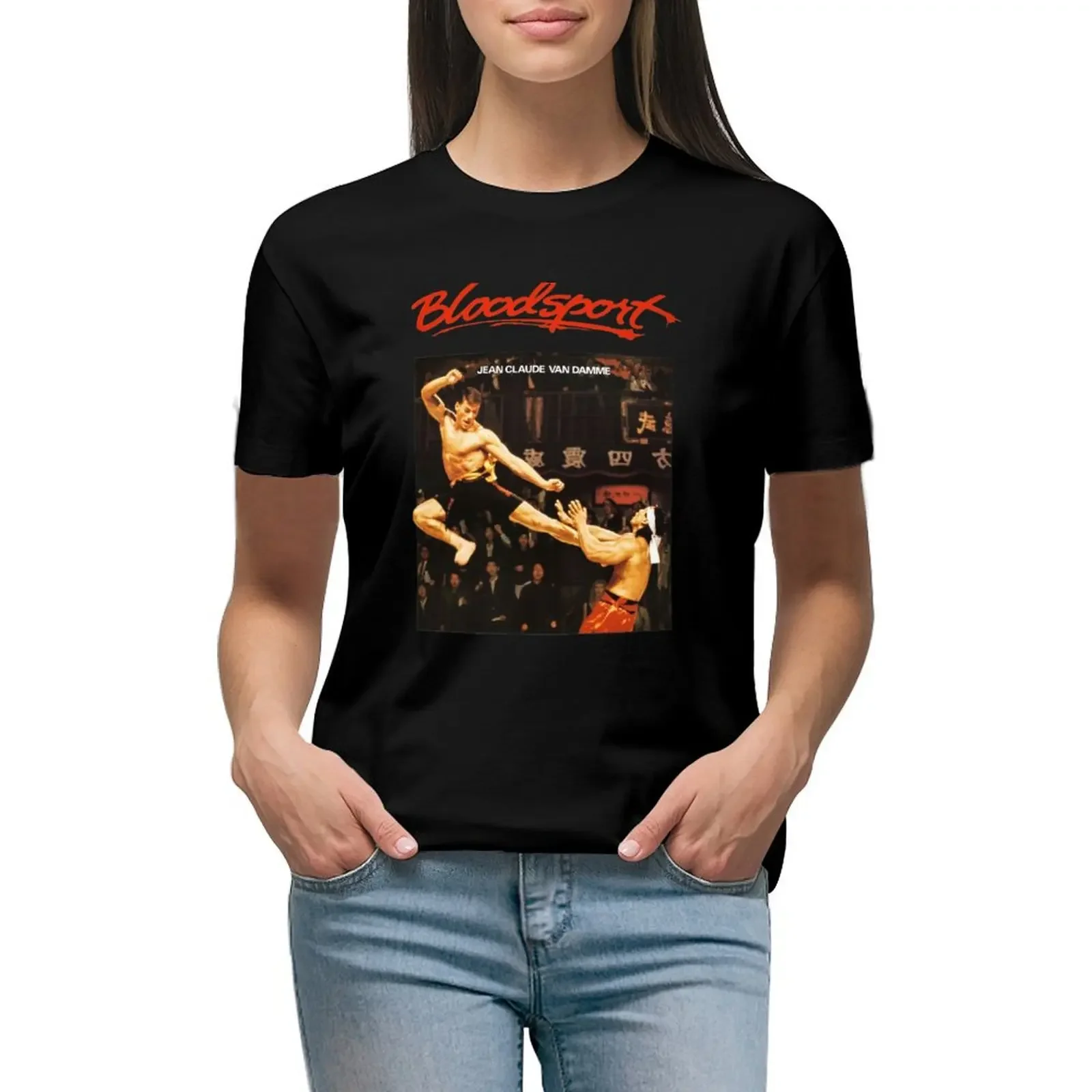 van damme T-Shirt customs design your own sports fans Short sleeve tee tight shirts for Women
van damme T-Shirt customs design your own sports fans Short sleeve tee tight shirts for Women