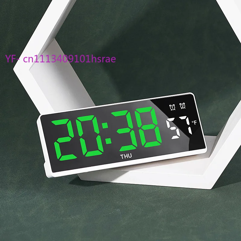 Multifunctional LED Alarm Clock Minimalist Desktop Clock with Temperature Display Multiple Alarms
Multifunctional LED Alarm Clock Minimalist Desktop Clock with Temperature Display Multiple Alarms