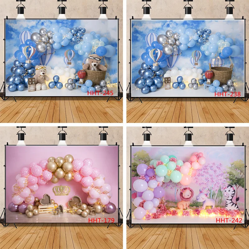 Vinyl Custom Colorful Balloon Arch Decoration Photography Backdrops Newborn Baby Birthday Photo Studio Background FSS-110
Vinyl Custom Colorful Balloon Arch Decoration Photography Backdrops Newborn Baby Birthday Photo Studio Background FSS-110