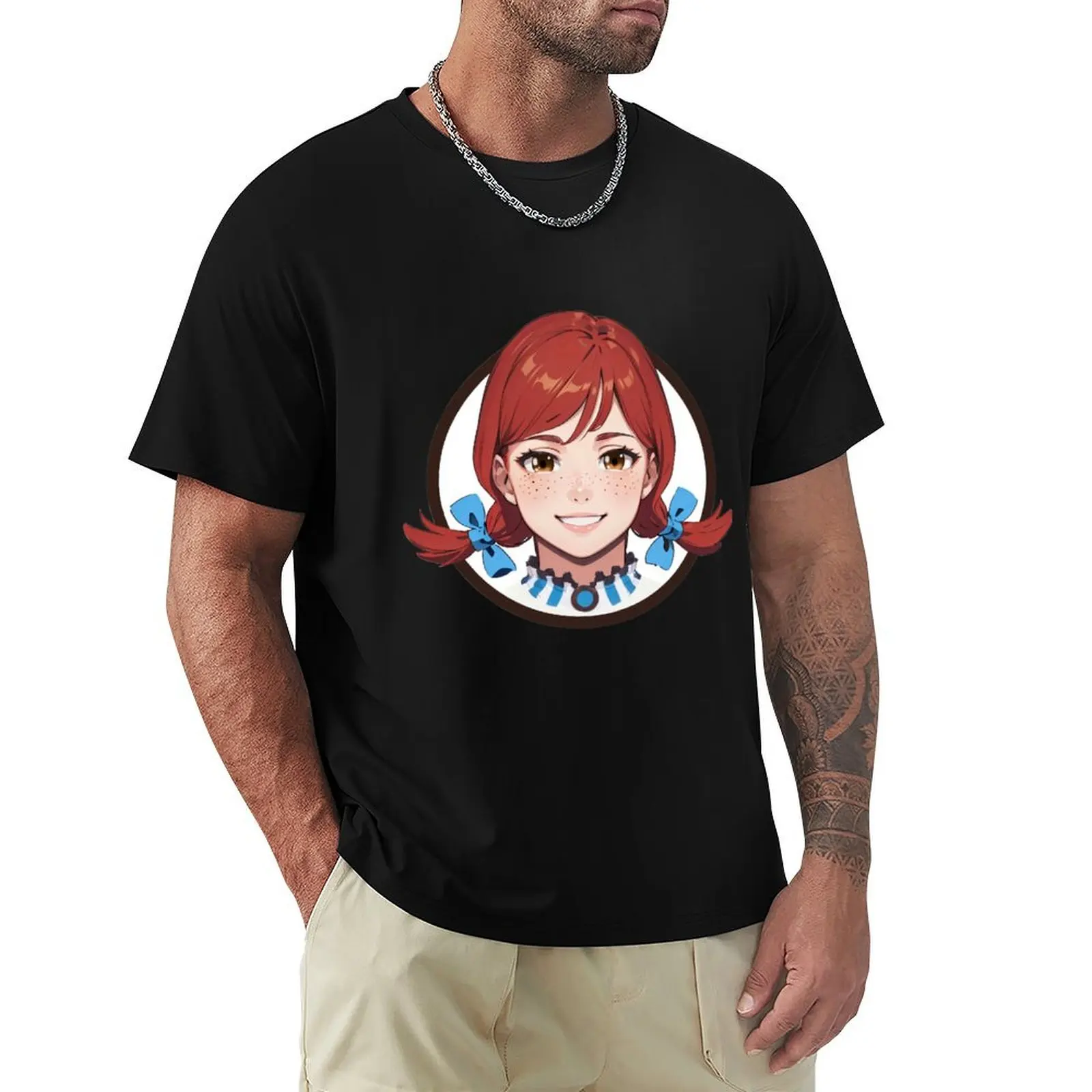 Anime Wendy’s girl Mascot T-Shirt Work Casual Loose Fit T-Shirt
Anime Wendy’s girl Mascot T-Shirt Work Casual Loose Fit T-Shirt