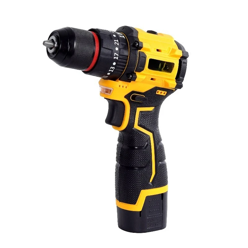 18V Portable Battery Powered Cordless Impact Drill Set Multifunction Electric Hand Drill Industrial Electric Screwdriver Kits
18V Portable Battery Powered Cordless Impact Drill Set Multifunction Electric Hand Drill Industrial Electric Screwdriver Kits