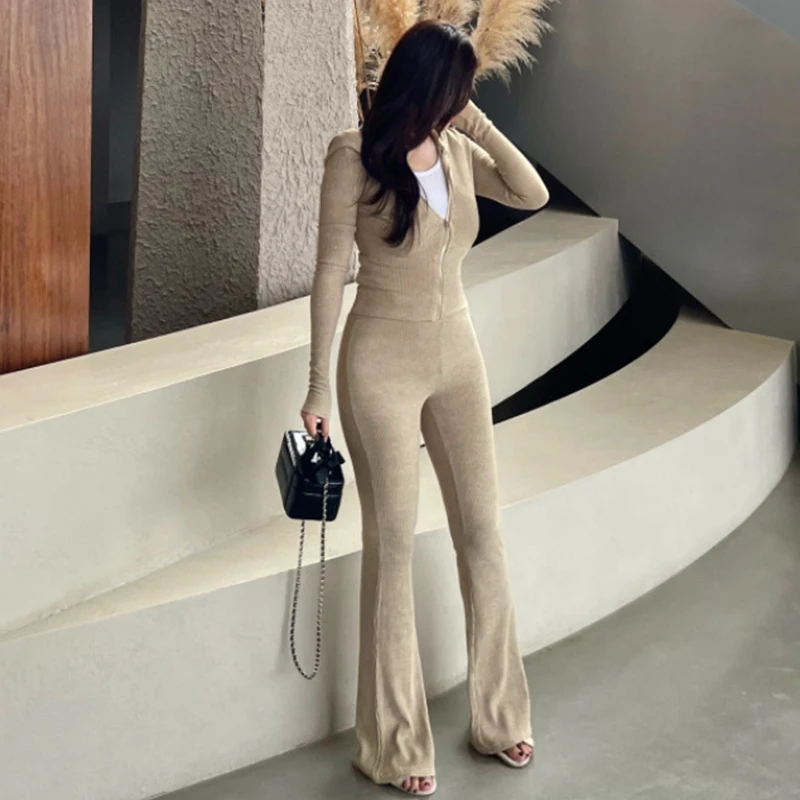 Sexy Slim Fit Long Sve Zipper Hooded Jaet High Waist Loose Pants Two Piece Set for Women Winter Casual Faion Outfit
Sexy Slim Fit Long Sve Zipper Hooded Jaet High Waist Loose Pants Two Piece Set for Women Winter Casual Faion Outfit