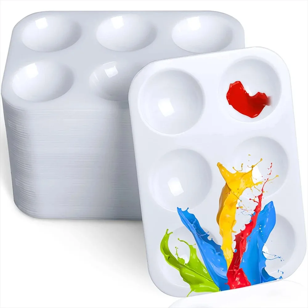 paint tray white plastic paint tray palette watercolor color mixing tool for painting party diy craft art painting
paint tray white plastic paint tray palette watercolor color mixing tool for painting party diy craft art painting