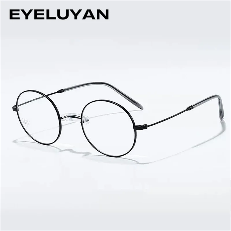 EYELULYAN Ultralight Titanium Round Beautiful Women Glasses Frame 2026 New Arrival Fashion Eyeglass Frames V6036T
EYELULYAN Ultralight Titanium Round Beautiful Women Glasses Frame 2026 New Arrival Fashion Eyeglass Frames V6036T