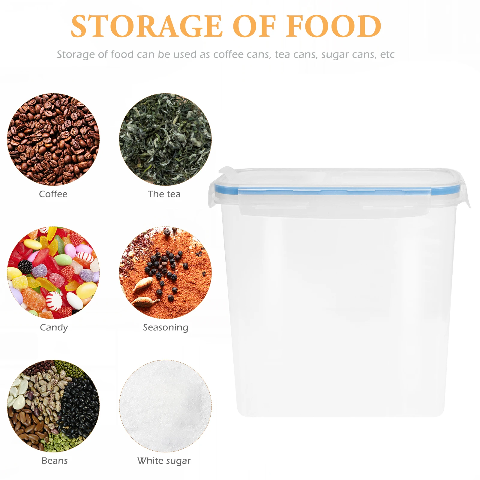 4L Food Container Kitchen Pantry Jar Airtight Cereal Rice Flour Beans Container Wide Mouth Seal Cereal Airtight Food
4L Food Container Kitchen Pantry Jar Airtight Cereal Rice Flour Beans Container Wide Mouth Seal Cereal Airtight Food
