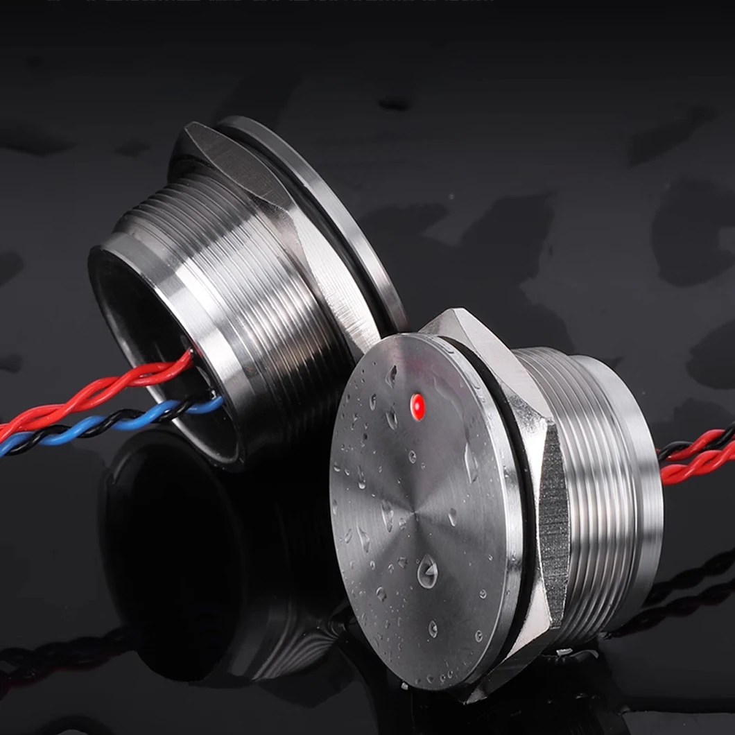 ABILKEEN 30mm 304 Stainless Steel Piezo Electric Switch 1NO Momentary/Latching Function with Dot LED Illuminate IP68 Waterproof
ABILKEEN 30mm 304 Stainless Steel Piezo Electric Switch 1NO Momentary/Latching Function with Dot LED Illuminate IP68 Waterproof