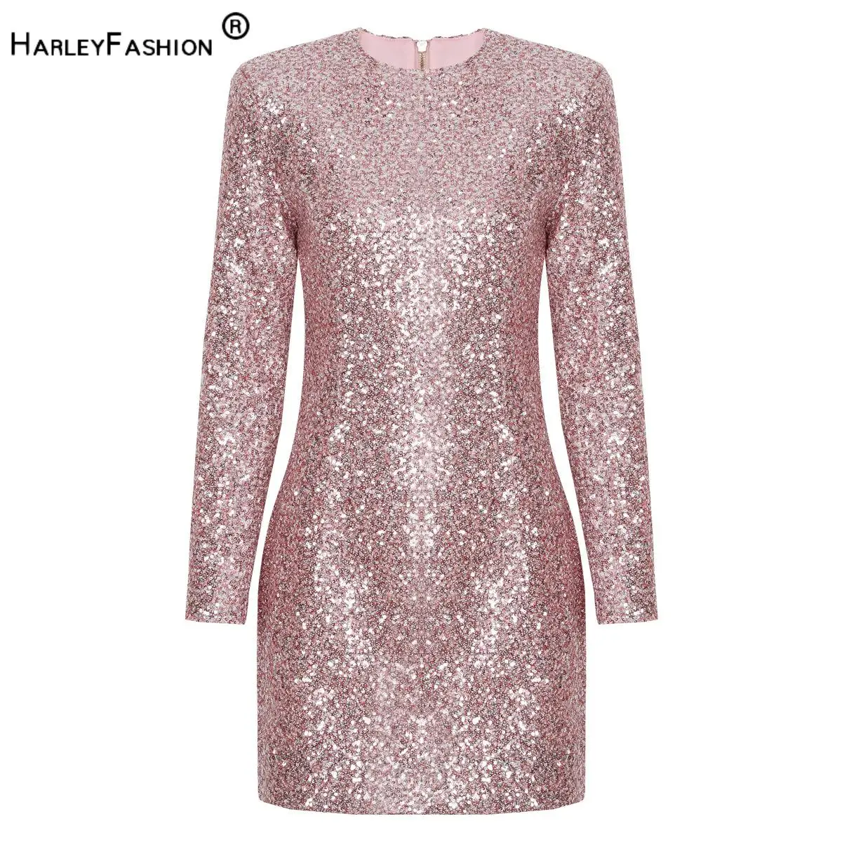 2026 In Stock New Arrival Fine Workmanship Lady Sequined Party Wear O-neck Long Sleeve Short Mini Formal Dress Women
2026 In Stock New Arrival Fine Workmanship Lady Sequined Party Wear O-neck Long Sleeve Short Mini Formal Dress Women