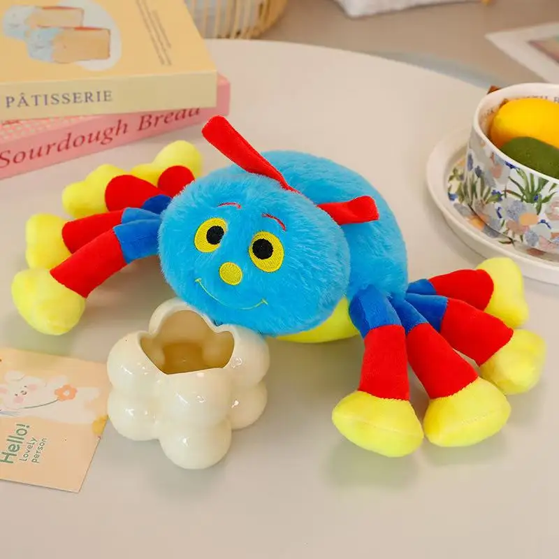 Плюшевая игрушка-паук на ветке дерева, 25/25/35 см, новинка, имитация, мультяшный аниме-стиль, милый подарок для друзей, забавная кукла
Плюшевая игрушка-паук на ветке дерева, 25/25/35 см, новинка, имитация, мультяшный аниме-стиль, милый подарок для друзей, забавная кукла