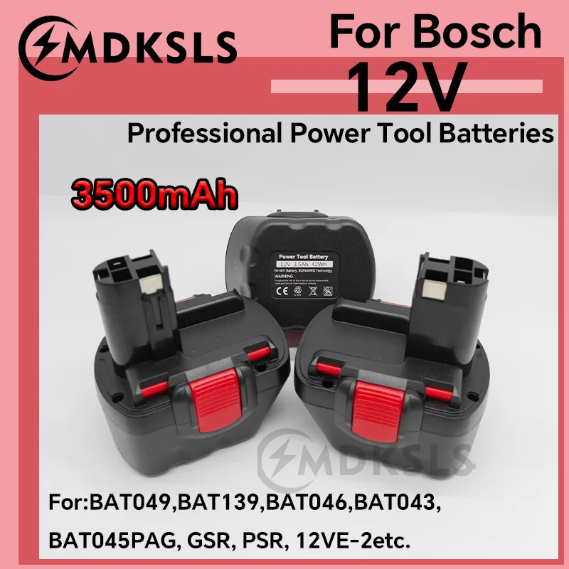 2026 For Bosch 12V 3500mah PSR Rechargeable Battery 12V 3.5AH AHS GSB GSR 12 VE-2 BAT043 BAT045 BAT046 BAT049 BAT120 BAT139
2026 For Bosch 12V 3500mah PSR Rechargeable Battery 12V 3.5AH AHS GSB GSR 12 VE-2 BAT043 BAT045 BAT046 BAT049 BAT120 BAT139