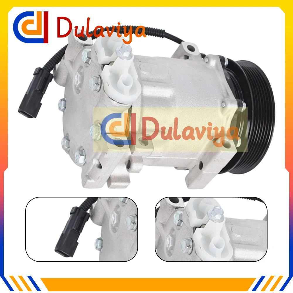 A/C AC Compressor With Clutch For Dodge Ram 1500 5.9L 1996-2002 55055540 04849040AD 4849040AD 55055540AC 55055 CO 4785C
A/C AC Compressor With Clutch For Dodge Ram 1500 5.9L 1996-2002 55055540 04849040AD 4849040AD 55055540AC 55055 CO 4785C