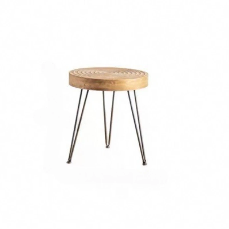 Wabi Sansan Japanese style small round table short solid wood sofa edge few retro old home
Wabi Sansan Japanese style small round table short solid wood sofa edge few retro old home