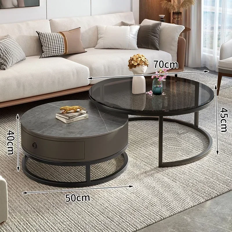 -Italian Style Coffee Table Living Room Modern Minimalist Small Household Tea Table Net Ins Luxury Round Glass Coffee
-Italian Style Coffee Table Living Room Modern Minimalist Small Household Tea Table Net Ins Luxury Round Glass Coffee
