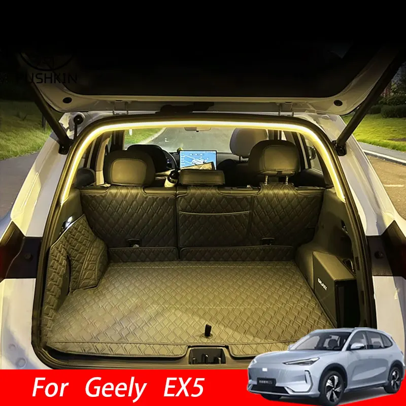 For Geely EX5 2024 2025 2026 Car Rear Trunk LED Light Bar Strip Trunk Interior Brightening Decorative Lamp Strip Automatic Light
For Geely EX5 2024 2025 2026 Car Rear Trunk LED Light Bar Strip Trunk Interior Brightening Decorative Lamp Strip Automatic Light